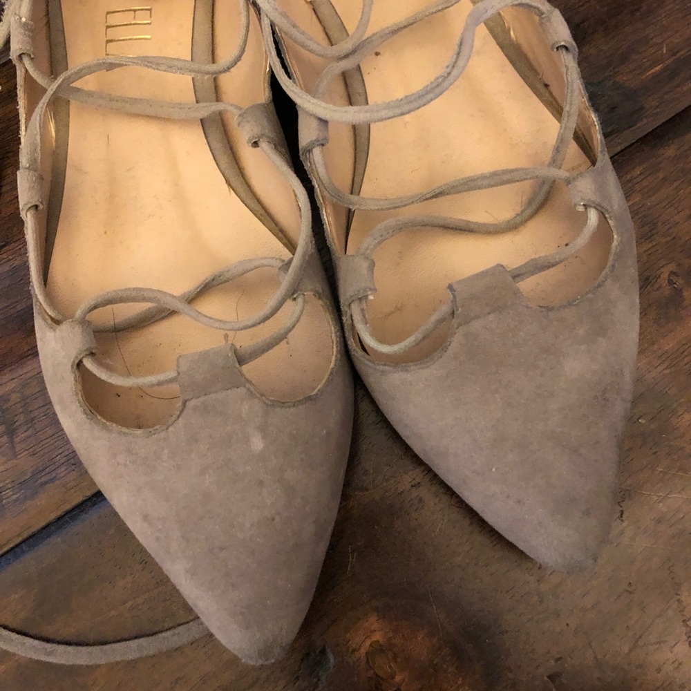 Anthropologie Flats in Mauve